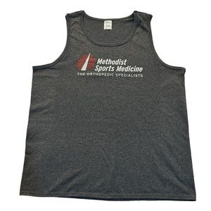 Methodist Sports Medicine Gray Tank Top XL